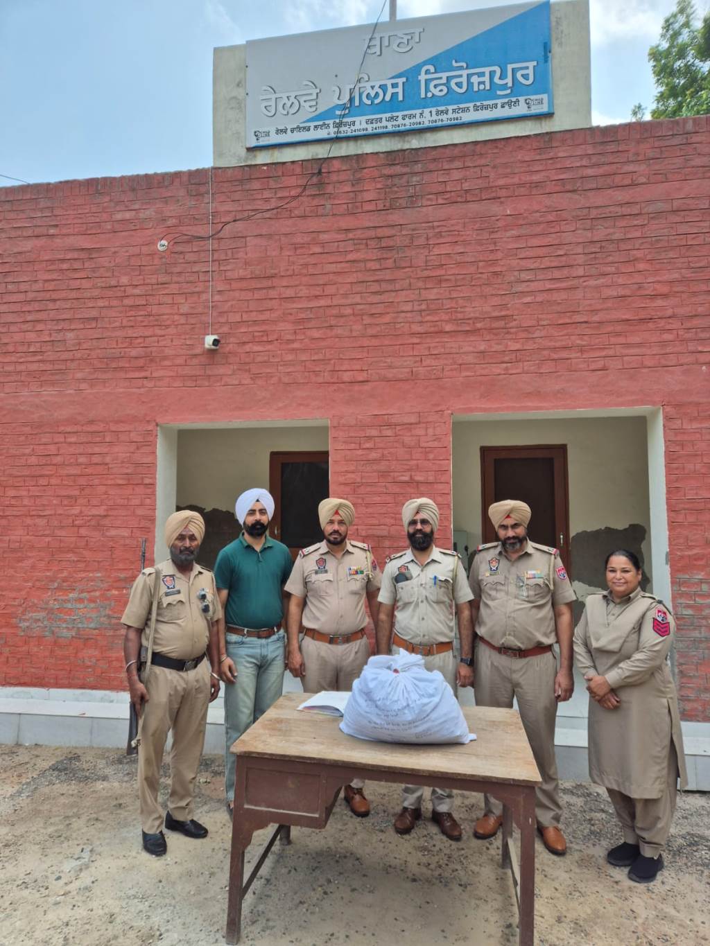 Ferozepur GRP recovers 10 kg 64 grams ganja near railway yard case registered against unknown person